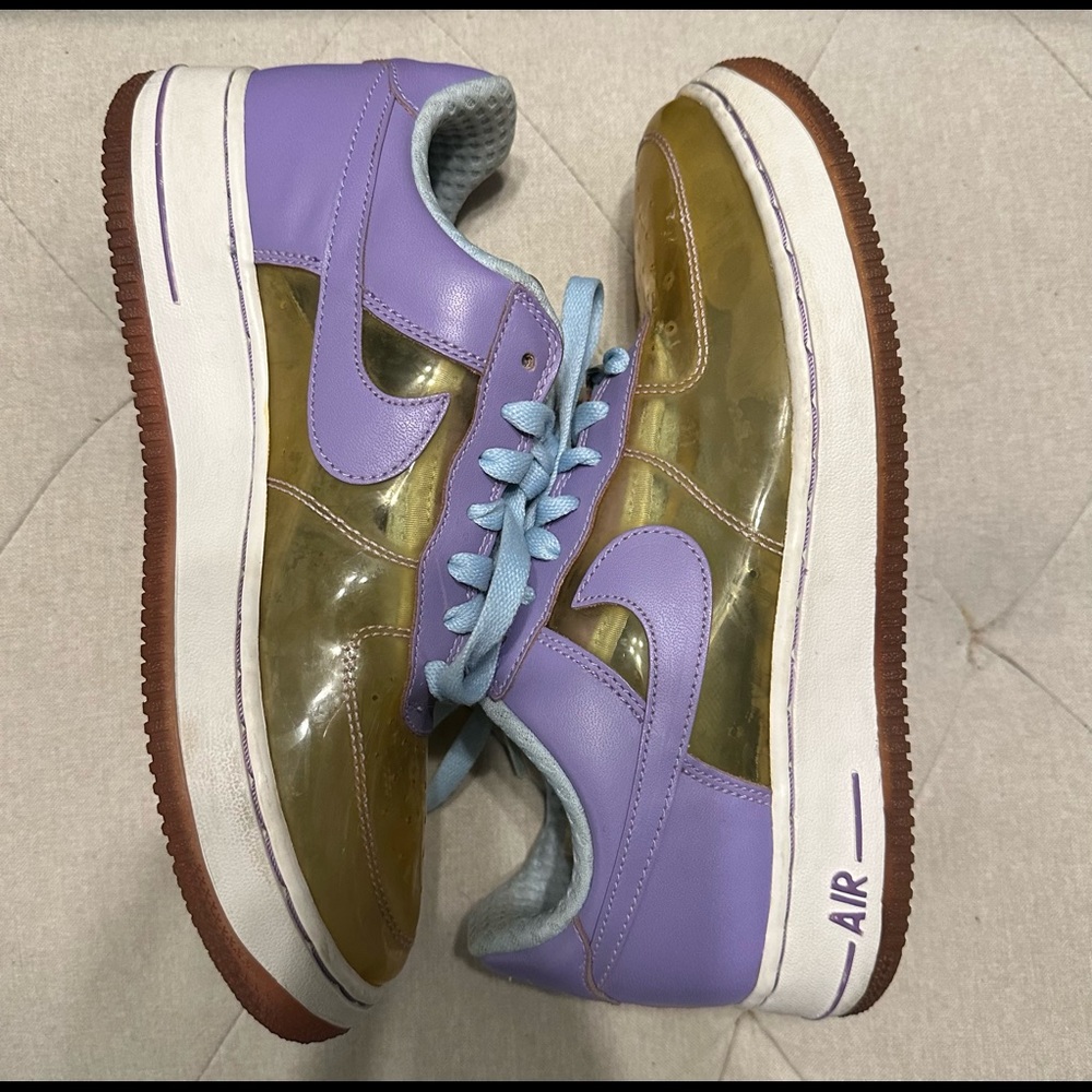 Women's Nike Air Force 1 Premium Purple Invisible Woman